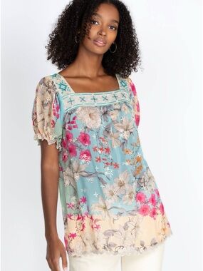 Johnny Was Permint Padme Blouse - sold out online